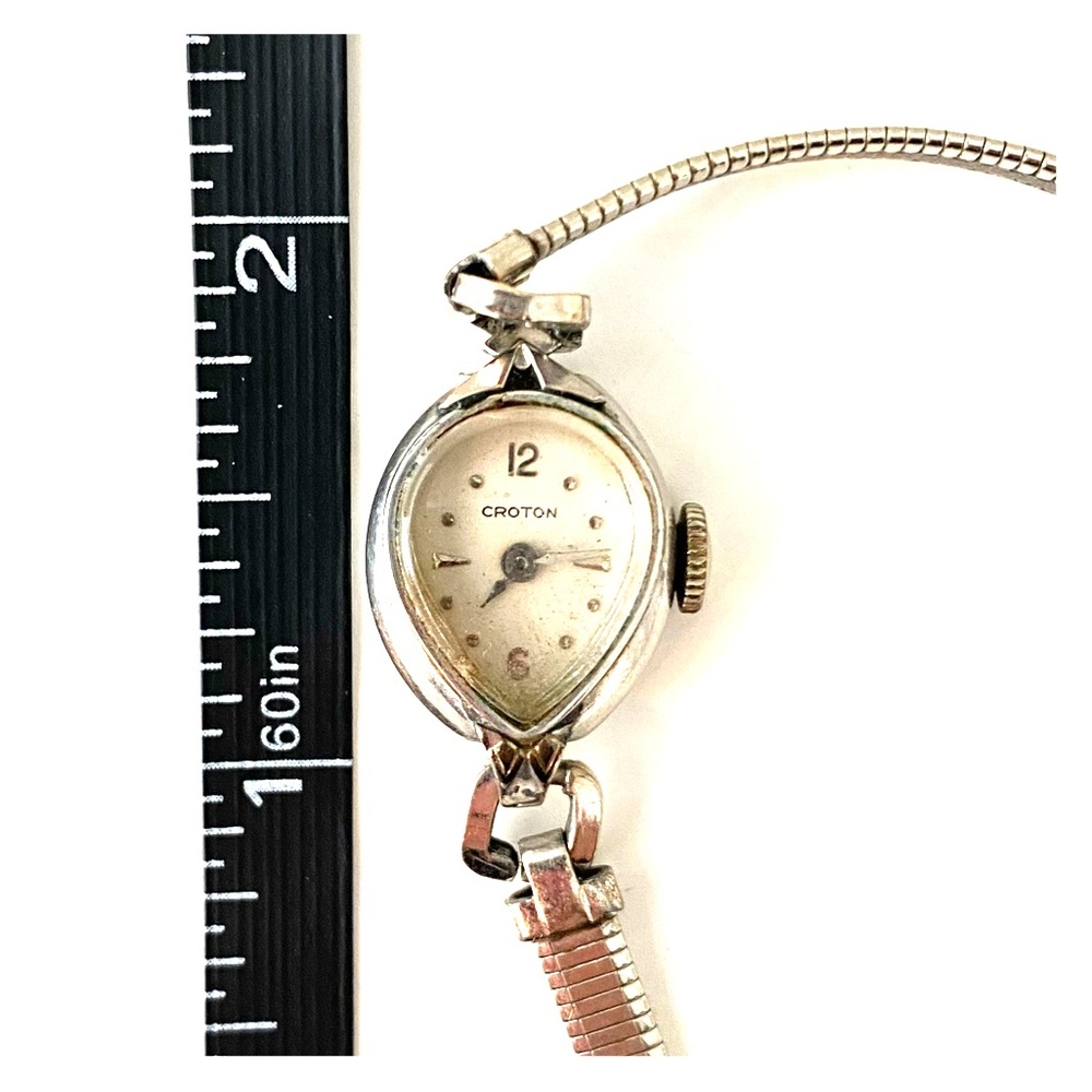 Reduced! Vintage Croton ladies watch, 10K plated
